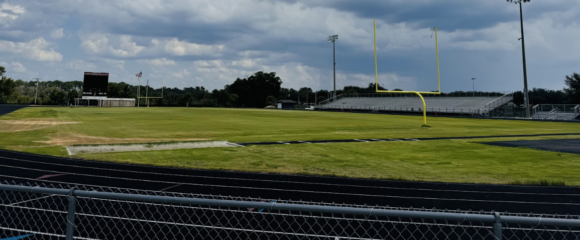 Seminole high school football field awaiting the 2024 fall football season.